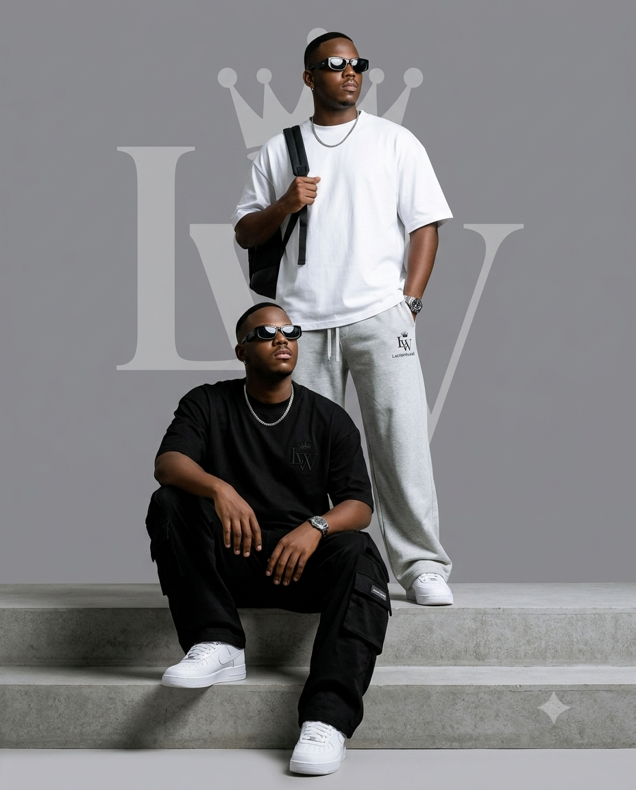 LAVISHWEARKE Men's Collection — premium streetwear campaign